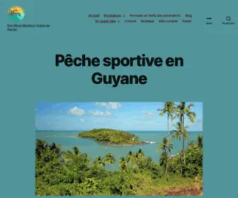 Guyanepechesportive.com(Pêche sportive en Guyane) Screenshot