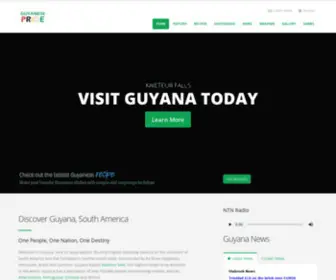 Guyanesepride.com(Discover Guyana) Screenshot