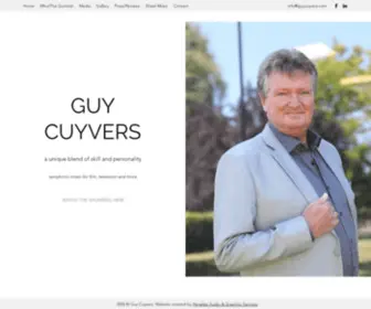 Guycuyvers.com(Guy Cuyvers) Screenshot