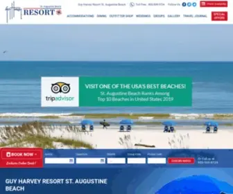 Guyharveyresortstaugustinebeach.com(Guy Harvey Resort St) Screenshot