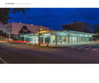 Guypeterson.com(Guy Peterson Office For Architecture) Screenshot