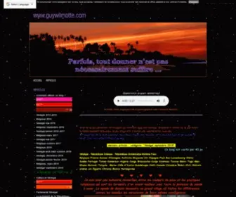 Guywilmotte.com(Il n'est pas de montagne plus haute que les marches de l'oubli) Screenshot