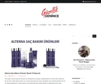 Guzellikdenince.com(Güzellik Denince) Screenshot