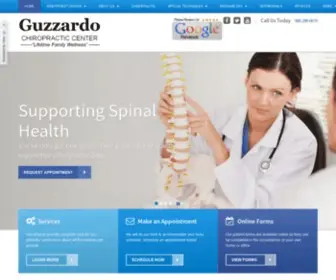 Guzzardochiropractic.com(Guzzardo Chiropractic Center) Screenshot