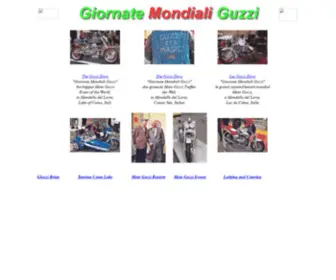 Guzzi-Days.net(The Giornate Mondiali Guzzi) Screenshot