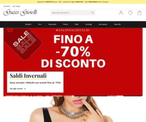 Guzzigioielli.it(Guzzi Gioielli) Screenshot