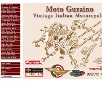 Guzzino.com(Com Falcone Moto Guzzi Ducati bevel drive Dellorto SS1 SSI VHB PHF PHM ub Brembo motorcycles parts single Tommaselli CEV Aprilia PHF PHM vintage race MotoGuzzino decals stickers motorcycle old racing Tarozzi Italy Italian manuals fuel line Airete) Screenshot