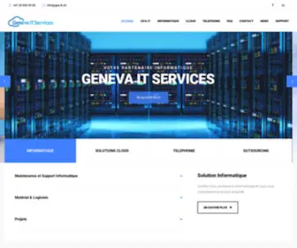 Gva-IT.ch(Geneva IT Services) Screenshot