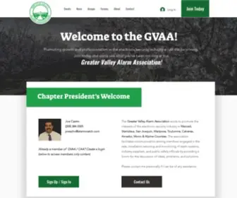 Gvaaonline.org(A local chapter of the CAA) Screenshot