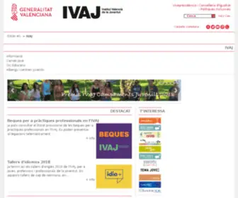Gvajove.es(IVAJ.GVAJOVE en Castellano IVAJ.GVA JOVE) Screenshot