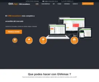 Gvamax.com.ar(CRM Inmobiliario) Screenshot