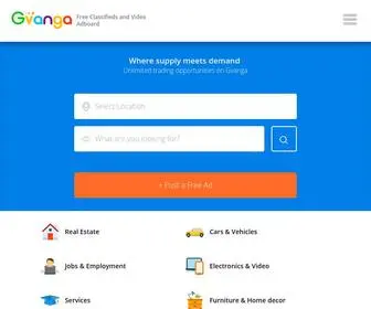 Gvanga.com(Post free classified ads) Screenshot