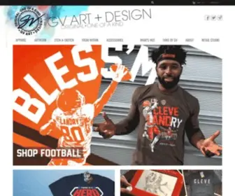 Gvartwork.com(Original Apparel and Artwork) Screenshot