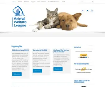 Gvawl.org(Gunnison Valley Animal Welfare League) Screenshot
