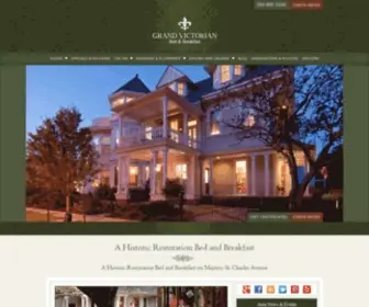 GVBB.com(New Orleans Bed and Breakfast in the Garden District) Screenshot