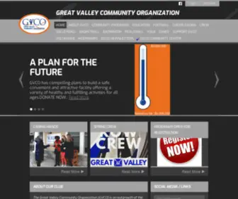 Gvco.org(Great valley community organization) Screenshot