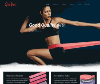 Gvfit.com(Home Fitness Equipment Manufacturer) Screenshot