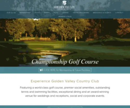 GVGCC.com(The Club at Golden Valley) Screenshot