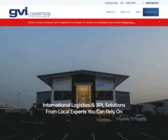 Gvi.co.nz(Transport, 3PL & Freight Logistics) Screenshot