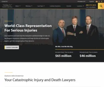 Gvilaw.com(Personal Injury Law Firm) Screenshot