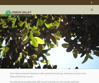 GVlminc.com(Green Valley Landscape & Maintenance) Screenshot