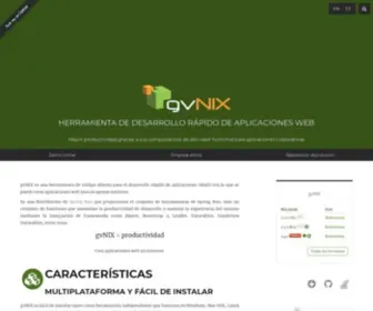 Gvnix.org(Herramienta de desarrollo r) Screenshot
