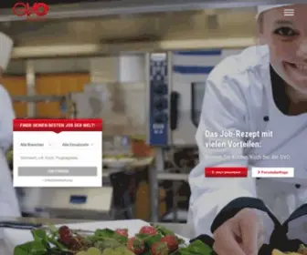 Gvo-Personal.de(Personaldienstleister für Service & Gastronomie) Screenshot
