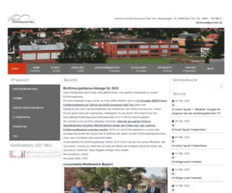 GVS-GYmnasium-Bad-Toelz.de(Gabriel von Seidl Gymnasium) Screenshot