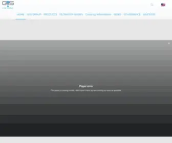 GVS.com(GVS Filter Technology) Screenshot