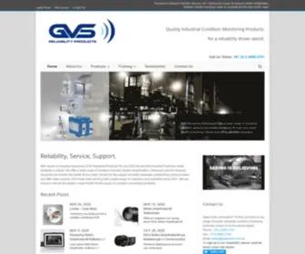 Gvsensors.com.au(Condition monitoring and asset inspection technology in the Australia Pacific region) Screenshot