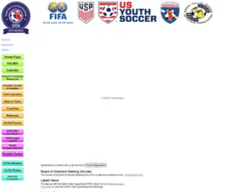 Gvsoccer.org(Grand Valley Soccer Association) Screenshot