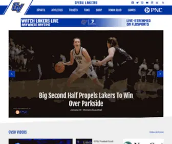 Gvsulakers.com(Grand Valley State University Athletics) Screenshot