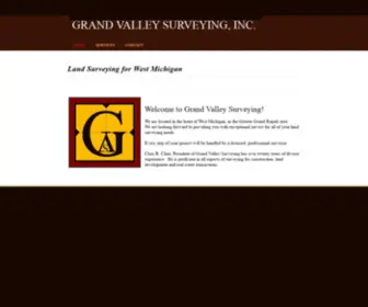 Gvsurveying.com(GRAND VALLEY SURVEYING) Screenshot