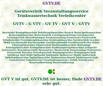 GVTV.de(Geräteverleih) Screenshot
