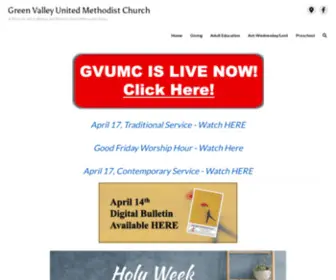 Gvumc.org(Green Valley United Methodist Church) Screenshot