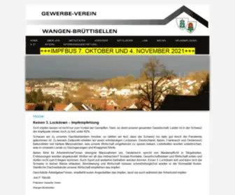 GVWB.ch(Gewerbeverein Wangen) Screenshot