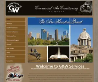 Gwacservice.com(Commercial AC Repair & Installation) Screenshot