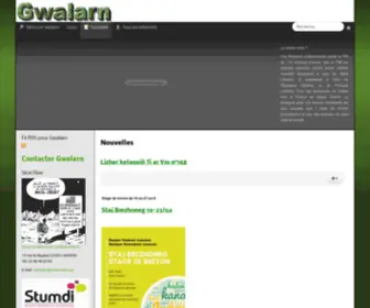 Gwalarn.org(Nouvelles) Screenshot