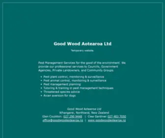 Gwa.nz(Good Wood Aotearoa Ltd) Screenshot