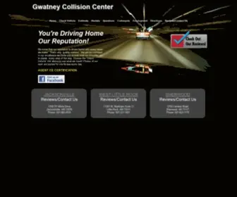 Gwatneycollision.com(Gwatney Collision Repair) Screenshot