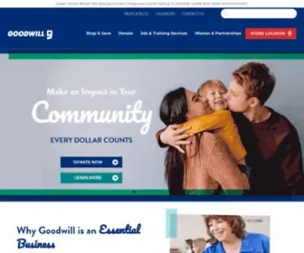 Gwaz.org(Goodwill of Central and Northern Arizona) Screenshot