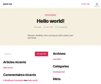 Gwcar.org(Créer une SCI) Screenshot