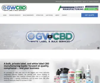 GWCBD.com(White Label CBD) Screenshot