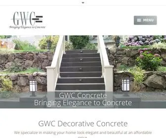 GWCDecorativeconcrete.com(GWC Decorative Concrete) Screenshot