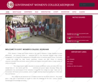 GWckeonjHar.in(Women's College Keonjhar) Screenshot