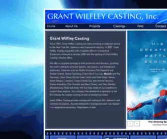 GWCNYC.com(Grant Wilfley Casting) Screenshot