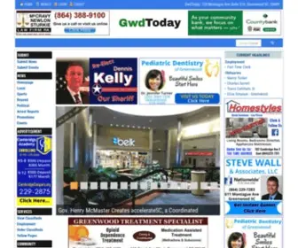 GWdtoday.com(News for Greenwood SC) Screenshot