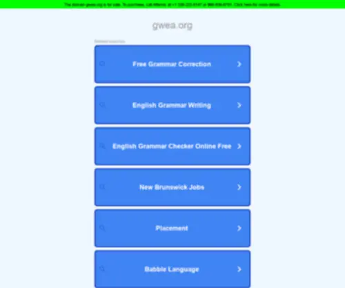 Gwea.org(Gwea) Screenshot