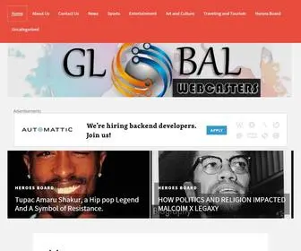 Gwebcasters.com(We inform) Screenshot