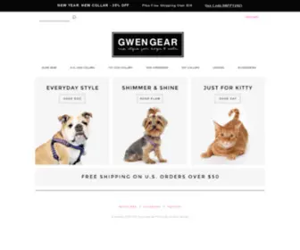 Gwengear.com(Gwen Gear San Francisco) Screenshot
